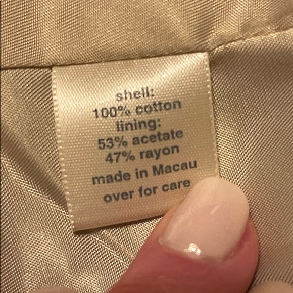 ALEX GAINES Cotton Velvet Herringbone Jacket with Asymmetrical Buttons - Picture 7 of 8